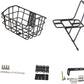 Basket Black Front Sturdy Construction Aluminum Alloy Large Capacity Accessories Cargo Container for Pet Transport