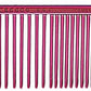 Resco Professional Anti-Static Best Dog, Cat, Pet Grooming Comb, Medium/Coarse Tooth Spacing, 1.5-Inch Pins, Candy Red