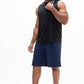 DEVOPS Men's 2-Pack Loose-Fit 10" Workout Gym Shorts with Pockets