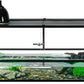 REPTIZOO 67 Gallon Large Turtle Tank Aquarium, 48"×18"×18" Tortoise Habitat Water-Land Ecological Turtle Tank with Drainage System Aquatic Aquarium