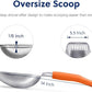 WePet Cat Litter Scoop, Aluminum Alloy Sifter, Kitty Metal Scooper, Deep Shovel, Long Handle, Poop Sifting, Kitten Pooper Lifter, Durable, Heavy Duty, for Litter Box