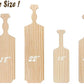 BATTIFE 22inch Greek Sorority Paddle Unfinished Wooden Pine Fraternity Paddles - Solid Wood Paddle [2Pack]