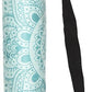 YOGA DESIGN LAB | The Combo Yoga Mat | 2-in-1 Mat+Towel | Eco Luxury | Ideal for Hot Yoga, Power, Bikram, Ashtanga, Sweat | Studio Quality | Includes Carrying Strap!