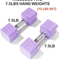 15LB 20LB 50LB Adjustable Dumbbell Set Free Weights Dumbbells Set for Women Men Hand Weights Sets Adjust Dumbbell Weight Sets for Home Gym Exercise Workout Strength Training Equipments