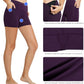baleaf Women's 8"/ 5"/ 3" Biker Shorts High Waist Yoga Workout Gym Running Volleyball Spandex Shorts with Pockets