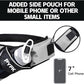 PYFK Running Belt Hydration Waist Pack with Water Bottle Holder for Men Women Waist Pouch Fanny Bag Reflective