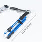 Trekking Poles - 1pc Sports Aluminium 7075 Anti Shock Walking Trekking Hiking Stick Pole,Ultralight Alpenstock,Adjustable Quick,Single Collapsible Pole