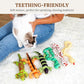 Cat Toy Snake Lizard Catnip Toys Chew Bite Resistant Toys for Indoor Cats Boredom Relief Teeth Cleaning Interactive Funny Cute Kitten Cat Lover Gifts Set of 6 Realistic Hunt Prey Activity Games