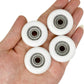 Upgraded Set of 4 Rollers Kit Replacement for Total Gym Wheels/Rollers, Fits for Gym Models 2000, 3000, Some 3000 XL, and a Few Very Early XL (White)