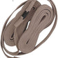 Dura-Tech Brown Cotton Web Long Lines | Ideal for Youngsters and Green Horses | for Beneficial Ground Training | Usable with Saddle or Surcingle | Heavy-Duty Cotton Web