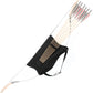 LWANO Archery Bow Carrier with Arrow Slots, Archery Bow and Arrow Holder for Recurve Horsebow Traditional Bow, Adjustable Shoulder Strap