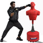 Punching Bags for Adults Silica Gel Heavy Bag Stand Bob Punching Dummy Kick Boxing Mannequin Home Gym