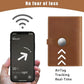 Jack&Chris Genuine Leather Passport Holder For Travel, RFID Blocking Handmade Passport Holder with Card Case Organized & Safe, Quality Travel Essentials for Women and Men for Gifting, Light Brown