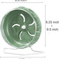 Jeeone Silent Hamster Wheel 7 inch, Hamster Exercise Wheel, Height-Adjustable Hamster Wheel Cage Accessories, Hamster Running Toys Small Animals Exercise Wheels (Green)