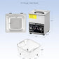 CREWORKS Ultrasonic Cleaner with Heater & Timer, 1/2 Gallon Stainless Steel 60W Ultrasonic Cleaning Machine with Degas & Gentle, 2L Sonic Machine for Professional Jewelry Watch Glasses Cleaning