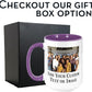 Personalized Coffee Mug, Custom Photo Text 15 Oz Ceramic Mug, Customized Picture Name Tea Cup, Unique Gift Idea, Taza Cafe Personalizadas Fotos, Cute Custom Gifts Mom Women Men, Mother's Day, Purple