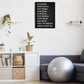 Inspirational Wall Art, Home Gym Decor, Motivational Gym Workout Room Decor, No Excuses Never Give Up, Workout Posters Art Painting Print for Home Gym Exercise Fitness Room Office, 11x14 inch