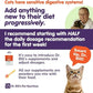 Dr. Bill’s Feline Complete Joint Care | Advanced Hip & Joint Supplement for Cats | Green Lipped Mussel Extract, Collagen Type II, Chondroitin, Hyaluronic Acid, Omega 3 and Colostrum | Powder, 85g