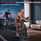 Exercise Bike, WENOKER Magnetic Resistance Stationary Bike for Home, App Supported Indoor Bike with Whisper Quiet, Heavy Flywheel and Upgraded Digital Display