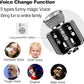 Microphone for Kids, Voice Changing Karaoke Micorphones Boys Girls Gifts for Kids Party Singing Microphone, White Elephant Gift for Adults