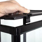 REPTI ZOO Amphibian Habitat Tank 10 Gallon, Full Vision Glass Reptile Terrarium 12" x 12" x 18", Vertical Reptile Tank with Deep Base & Top Screen Ventilation