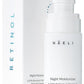 Retinoid Cream - 4.25% Retinol Night Moisturizer for Face & Neck with Collagen, Peptides & Hyaluronic Acid - Anti Aging Wrinkle Cream, Improves Skin Tone & Texture, 1.4 oz