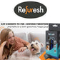 Deshedding Dog Brush for Long Hair (Medium,Blue) – Gentle Deshedding tool for Dogs & Cats – Reduces shedding, without damaging topcoat. Removes Loose Fur & Dead Undercoat.