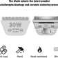 2PCS 30W Wide Blades for Dog Grooming Blades Compatible with Andis,Oster A5,Wahl km10 Dog Clippers,Size-#30W, 1/50 Inch Cut Length (0.5mm) (2pcs #30W)