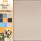 Neater Pet Brands Neater Mat - Waterproof Silicone Pet Bowls Mat - Protect Floors from Food & Water (19" x 12", Cappuccino)