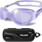 COPOZZ Swim Goggles Adult Women, Swimming Goggles for Women & Men, Anti-Fog No Leaking UV Protection for Adult