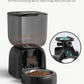 Automatic Cat Feeder, Cat Food Dispenser Battery-Operated with 180-Day Battery Life, Timed Pet Feeder for Cats and Dogs, Desiccant Bag, Programmable Portion Control, 4 Daily Meals, 10s Voice Recorder
