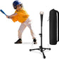 Baseball Tee For Kids, Easy Adjustable Batting Tee From 20.85 to 31.30 Inches. Foldable and Stable Baseball Tees for Hitting with Portable Bag. Softball Tee for Children Aged 3-10 Baseball Training.