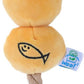 Curry Fishball Soft Plush Squeaky Dog Pull Toy - Durable, Iconic, Cute & Fun Rope Toy for Interactive Bonding Time, Sliding Mechanism, Hide Food for Puzzle Play, Small Medium Dogs