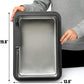 Kichwit Stainless Steel Cat Litter Box with High Sides Easy to Clean, Smooth Surface, Rust Resistant, 19.8" x 13.8" x 10" (with Lid)