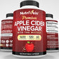 Nutrivein Premium Apple Cider Vinegar Supplements with Mother - 1600 mg - 120 Capsules
