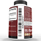 Nutrivein Korean Red Panax Ginseng 1600mg – Extra Strength Formula - 180 Capsules