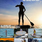 BM Paddle Board Inflatable Stand Up Paddle Board, SUP Paddleboard for Adult, Premium Accessories | Non-Slip EVA Deck & Foam Handles, Camera Mount, Double Action Pump, 85L Travel Backpack