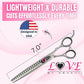 Kenchii Love Dog Grooming Scissors, 17 Tooth Thinning Shears, Dog Scissors for Grooming, Professional Pet Grooming Scissors, Heavy Duty, Durable and Sharp