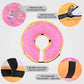 Katoggy Inflatable Dog Cone Collar for Dogs & Cats - Soft, Adjustable Blow-up Donut E-Collar for Small, Medium & Large Pets
