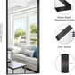 Black Bathroom Mirror, 72x30 Inch Rectangular Deep Frame Mirror, Large Wall Mounted Bathroom Vanity Mirror Over Sink for Bedroom,Restroom, Living Room, Hangs Vertically or Horizontally