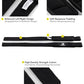 Fitgriff® Lifting Straps & Wrist Wraps (Bundle) Superior Support for Weightlifting & Gym Workouts - for Men and Women