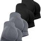 CHRLEISURE Women's 4 Packs Workout Gym Shorts, High Waisted Butt Lifting Scrunch Butt Seamless Booty Shorts