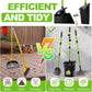 LANNEY Pooper Scooper - 38" Long Adjustable Metal Handle Dog Pooper Scooper Swivel Bin & Rake & Spade with 50 Bags Attachment, Portable Heavy Duty Dog Poop Scooper for Yard Dogs Large Medium Small