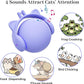 ORSDA Cat Toys for Indoor Cats, New Intelligent Voice Timing Touch Control Cats Ball, Simulate Mouse Sound Kitten Toy, Automatic Interactive Moving Cat Toy for All Ages