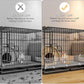 Pet Cage Liner Protection, Rabbit Cage Plastic Panels, 18 PCS Cage Urine Guard for Rabbit, Guinea Pig, Hamster, Hedgehog, Chinchilla, Ferret, Bunny - Transparent, 11.8"x5.9"