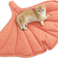 31 X 25 Inch Leaf Shaped Cotton Cat Bed Pad, Warming Cat Mat, Pet Warming Pad for Cats, Warmer Mat for Feral and Indoor Cats, 2025 Enlarged and Thickened Leaf Beds
