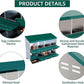 Chicken Nesting Box, 8 Hole 2 Layer Hen Nest Boxes, Nesting Boxes for Chickens, Roll Away Eggs Laying Boxes,Cleanable Pull Out Hen Roosting Boxes
