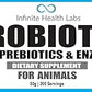 Probiotics for Dogs and Cats - Vet Formulated Made in USA Pet Prebiotic & Enzyme Powder for Digestive, Gut & Immune Health - 200 Servings (50 g)