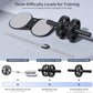 Ally Peaks Ab Roller Wheel with Adjustable Resistance，Automatic Rebound Abs & Core Workout Equipment for Beginners，All Levels & Post-Exhaustion Detachable Strength Training with Knee Pad.Ab wheel roller for men women