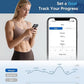 GE Smart Scale for Body Weight: Body Fat Scales Bathroom with BMI Muscle Mass 14 Body Composition Metrics with Large Display Accurate Bluetooth Weighing Machine with App 400 lbs